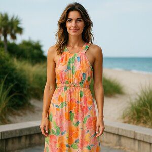 MAGGY LONDON Women's Floral Dress 10